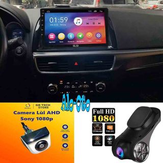 Màn hình Mazda cx5  2012-2015 oledpro chip 8 nhân,cắm sim 4G,wifi,RAM 2GB,ROM 32GB. Kèm camera lùi camera hành trình