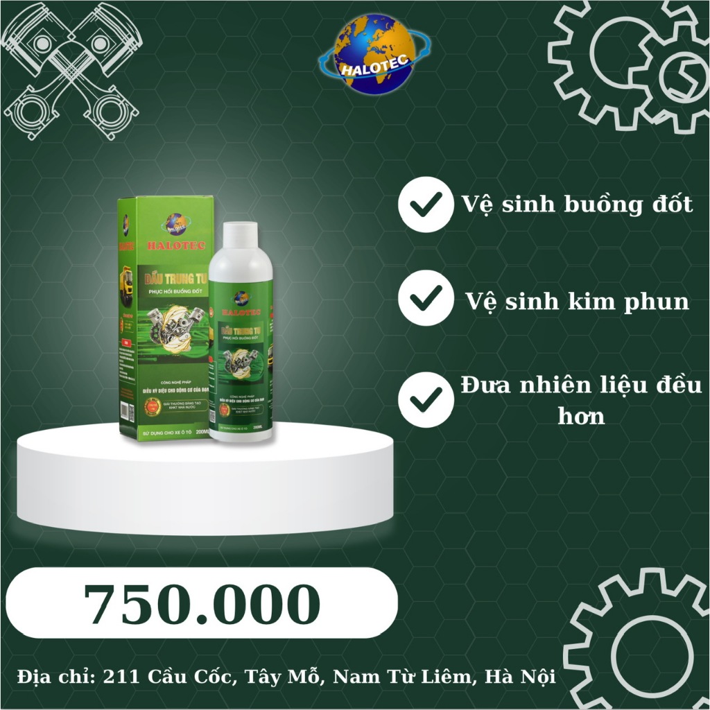 Halotec - Dầu trung tu phục hồi
