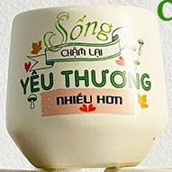Chậu Trồng Cây Bằng Sứ Kèm Dĩa Thích Hợp Trồng Cây Sen Đá Xương Rồng Cây Cảnh Mini Để Bàn In Chữ Nội Dung Theo Yêu Cầu