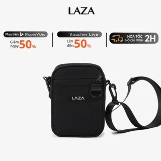 LAZA - Túi đeo chéo nam nữ Sanctis Bag 595 - Hàng thiết kế cao cấp trượt nước