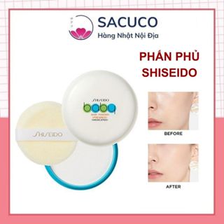 Phấn phủ Shiseido Baby Powder Presser kiềm dầu Nhật Bản