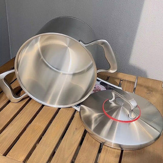C210/C42/C107 - Nồi luộc gà Chockmen Nồi Súp inox cao cấp đúc nguyên khối 3 lớp cao cấp không gỉ