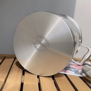 C210/C42/C107 - Nồi luộc gà Chockmen Nồi Súp inox cao cấp đúc nguyên khối 3 lớp cao cấp không gỉ