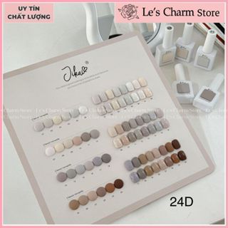 Set Sơn Gel Jikai 24 màu Siêu Mướt - Hàng chính hãng/Mã 24D