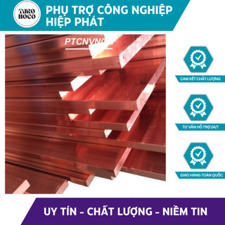  Thanh Đồng Cái Dày 4mm,5mm Dài 500mm Đủ  Các Size |TAROHOKO 
