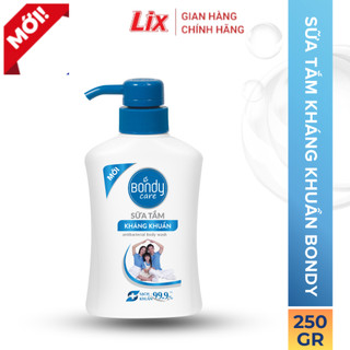 Sữa tắm Bondy Care kháng khuẩn 250G, sữa tắm Bondy nam nữ hương thơm dịu nhẹ từ thiên nhiên Z0801 LIxco Việt Nam