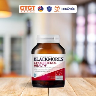 Viên Uống Hỗ Trợ Giảm Cholesterol Ngăn Ngừa Các Triệu Chứng Tim Mạch Blackmores Cholesterol Health Lọ 60 Viên