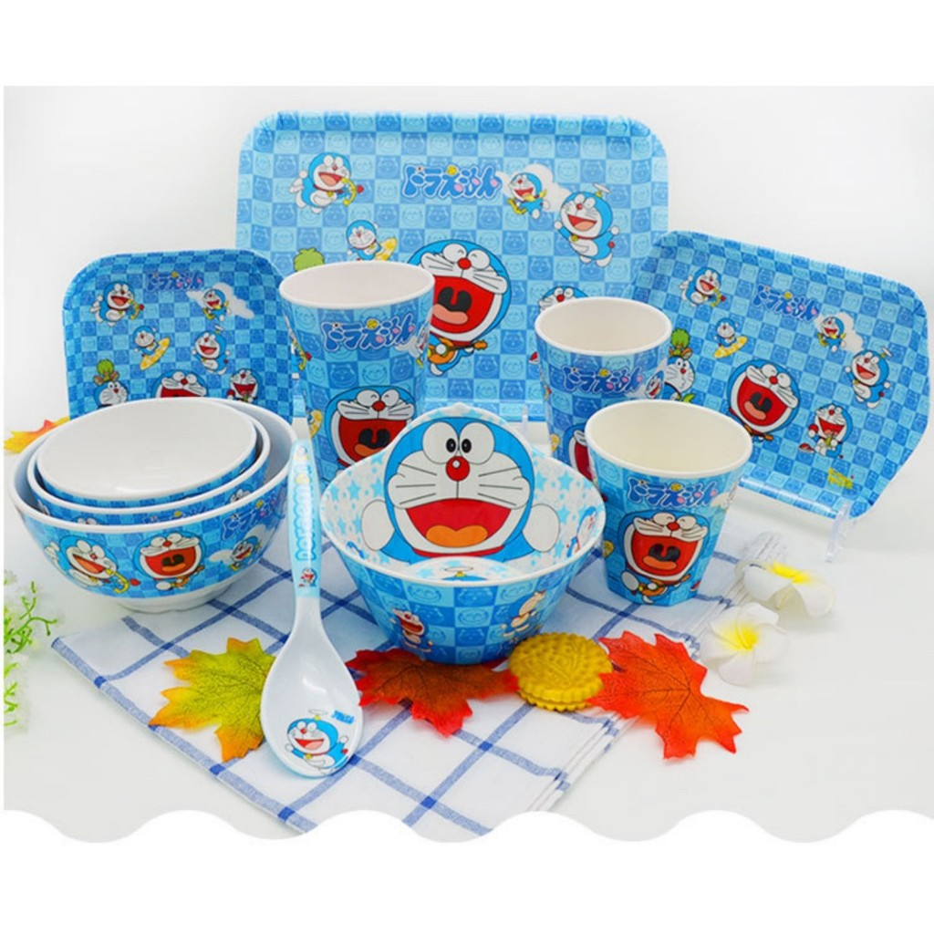 💎[ DOREMON DORAEMON ] CHÉN BÁT TÔ DĨA LY CỐC