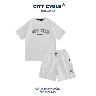 Đồ bộ local brand thun tổ ong Essentials City Cycle chất cotton form rộng nam nữ oversize unisex