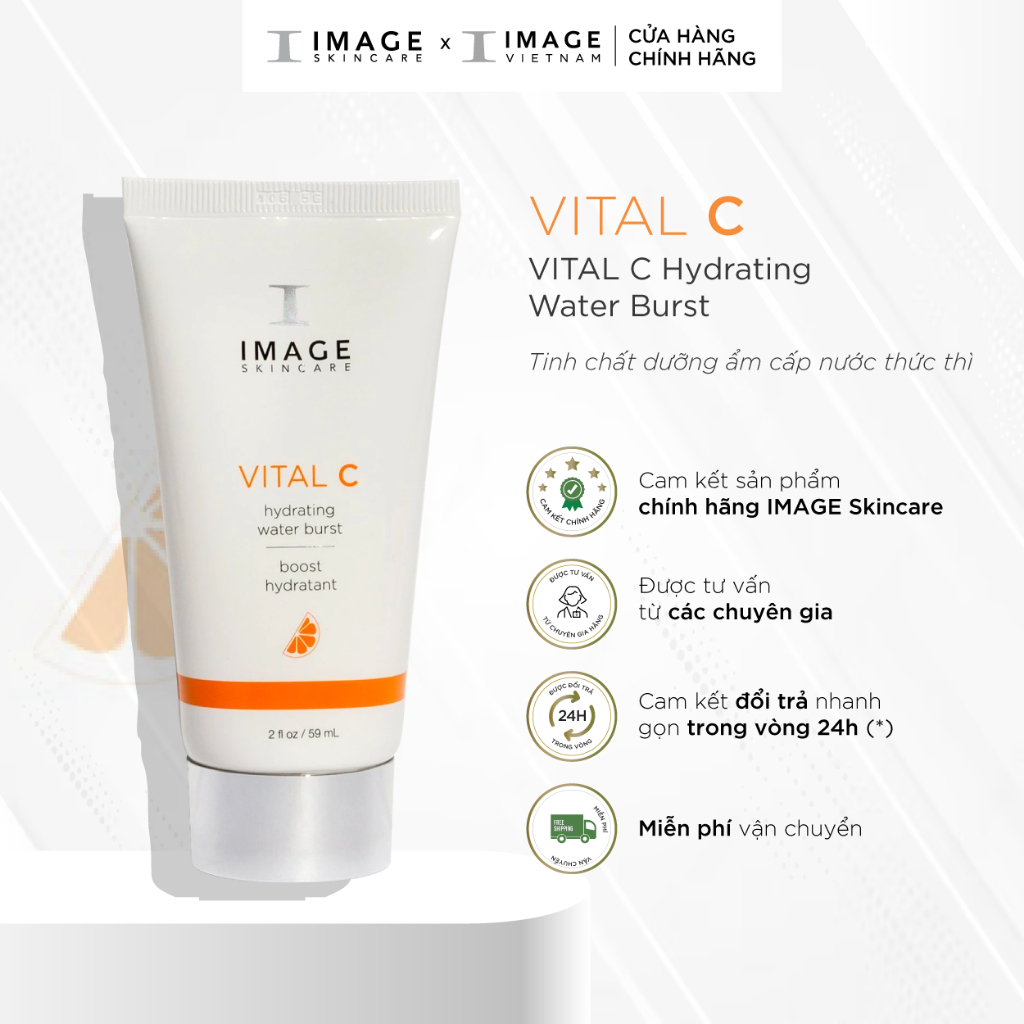 Gel cấp nước - khóa ẩm Image Vital C Hydrating Water Burst