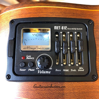 Eq đàn guitar met - b12 chính hãng mings