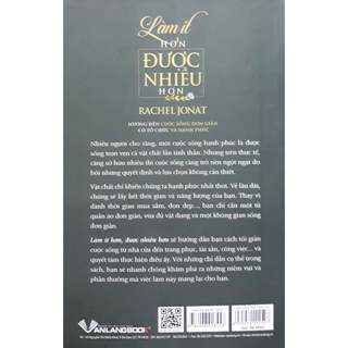 Sách - Làm Ít Hơn Được Nhiều Hơn - Vanlangbooks