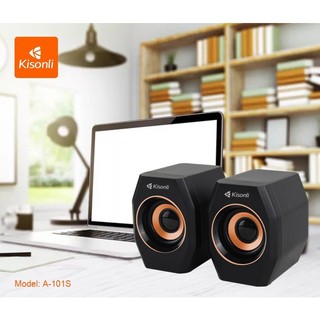 Loa vi tính 2.0 kisonli a-101s , hàng chính hãng bảo hành 12 tháng