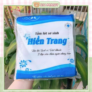  Tấm lót sơ sinh Hiền Trang  gói 30 miếng . Miếng lót em bé 3 lớp siêu thấm Tã giấy sơ sinh không thể thiếu - 2X MART 