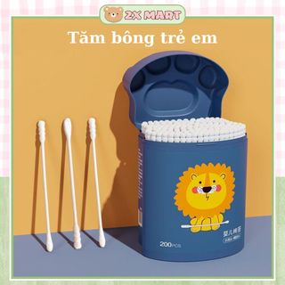 Tăm bông cho bé hộp vệ sinh trẻ em (1 hộp)
