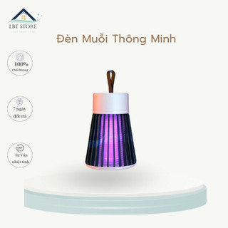 Đèn bắt muỗi thông minh phiên bản mới sạc tiện lợi an toàn không độc hại cho gia đình lbt store