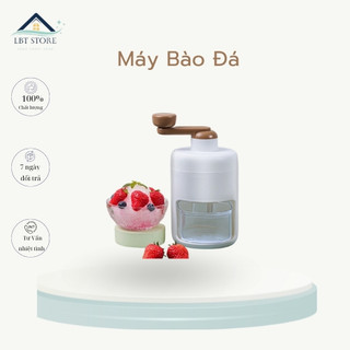 Máy Bào Đá Mini, Máy Xay Đá Tuyết Quay Bằng Tay Đa Năng Cho Gia Đình LBT Store