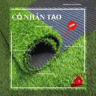THẢM CỎ NHÂN TẠO CAO 2CM - GIAO HỎA TỐC HCM
