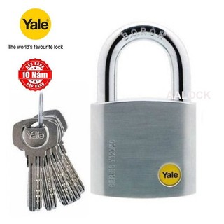 Ổ khoá bấm Yale Y120D/50/127/1/5 size 50- chìa vi tính- loại khóa bấm chống cắt cao cấp của Mỹ- NPP AALock