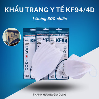 10 khẩu trang người lớn kf94 4 lớp dày dặn