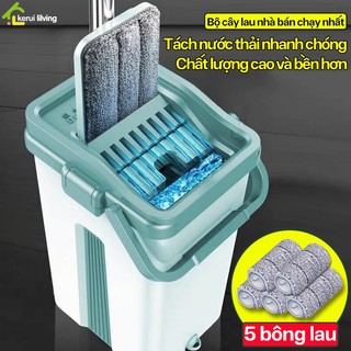 Thùng lau nhà mini DION, cây lau nhà, bộ lau nhà, xô lau sàn dễ dàng lau gọn thiết kế nhỏ gọn