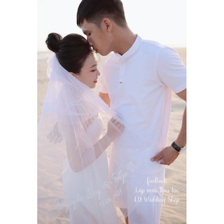 Lúp cô dâu thêu tên 80cm