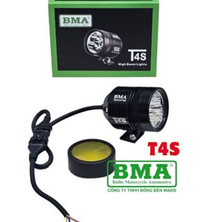 Đèn Trợ Sáng BMA T4S ( NEW ) , 60W Công suất khủng chiếu xa 500m chính hãng BMA bảo hành 1 năm
