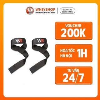 Phụ kiện tập gym dây kéo lưng Lifting Straps chính hãng WheyShop