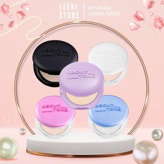 Phấn nén phủ bột eglips / about tone powder pact siêu mịn kiềm dầu lâu trôi