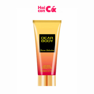 Kem Dưỡng Thể Nước Hoa Thơm Lâu Mềm Mịn Da DEAR BODY Body Cream 200ml