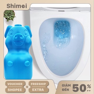 Lọ thả bồn cầu hình con heo - diệt khuẩn - khử mùi toilet hình con heo / lợn thả bồn cầu