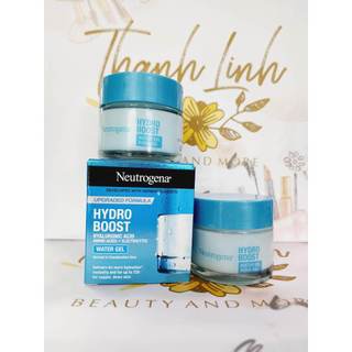 KEM DƯỠNG ẨM Neutrogena AQUA GEL mẫu mới bản Pháp cho da dầu, da hỗn hợp dầu 50ml