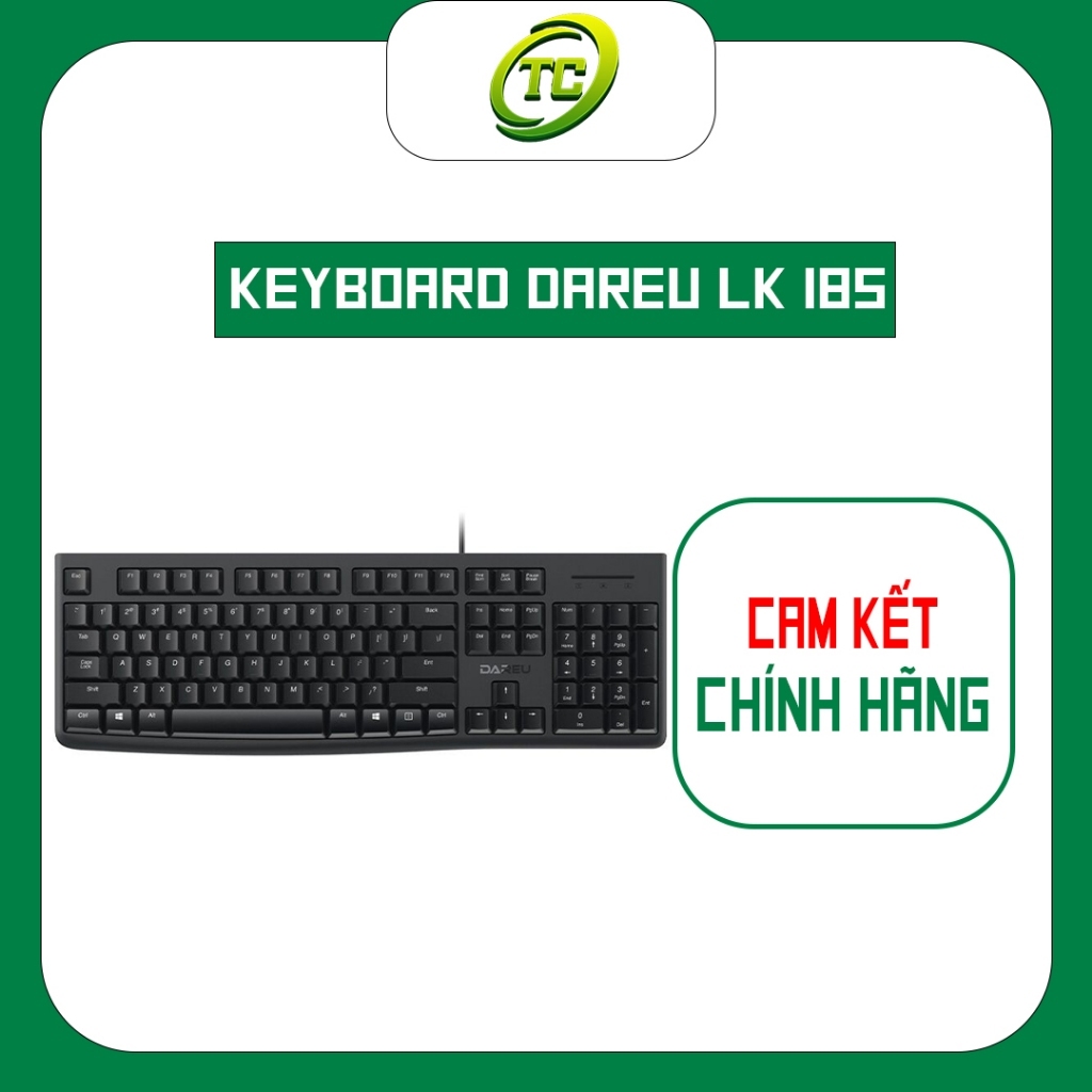 Bàn phím Dareu văn phòng  LK185