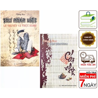 Sách - combo thư pháp việt - lý thuyết và thực hành + cái nhìn thơ - thư - họa