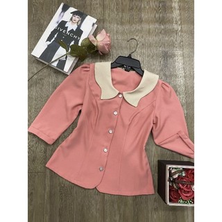 Áo kiểu công sở trẻ trung có bigsize