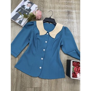 Áo kiểu công sở trẻ trung có bigsize