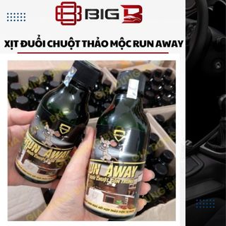 Xịt đuổi chuột Run Away ❗XẢ KHO❗Bình xịt đuổi chuột xe hơi - Thuốc diệt, đuổi chuột, côn trùng không mùi - an toàn