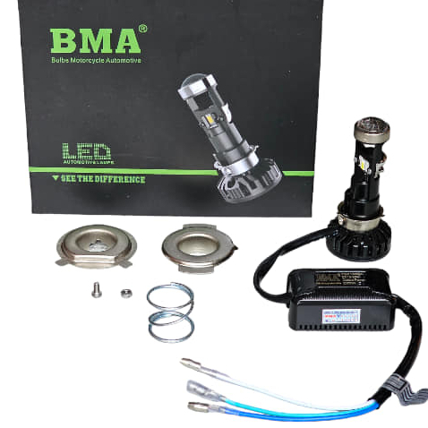 Đèn Pha Bi Cầu BMA M8C Chân M5 40W/M5/12V/DC Chống Chói Lắp Wave Nhỏ , Dream , SH Mode , Future 1