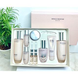 Set OHUI MIRACLE MOISTURE trắng hồng