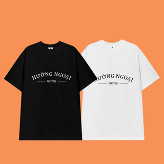 Áo Thun Nữ, Áo Phông HƯỚNG NGOẠI Unisex 100% Chất Cotton Thoáng Mát  Cho Nam Nữ tb1040