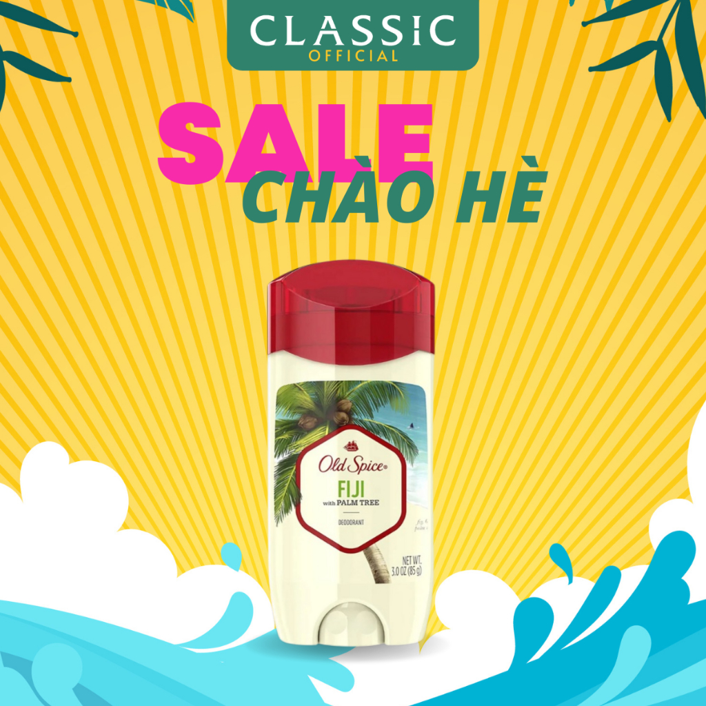 [Mã BMTTC60 giảm đến 60K đơn 50K] Lăn Khử Mùi Old Spice Fiji Antiperspirant & Deodorant 73g