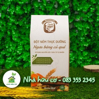 Bột nêm/hạt nêm ngưu bàng - nêm thực dưỡng homefood hộp 400gr - date: 2/2025 - nhà hữu cơ