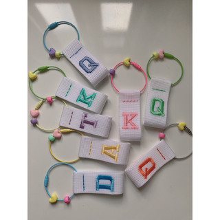 Móc khoá thêu tên mini - Mimi embroidered nametag