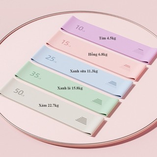 Dây thun kháng lực miniband tập mông chân