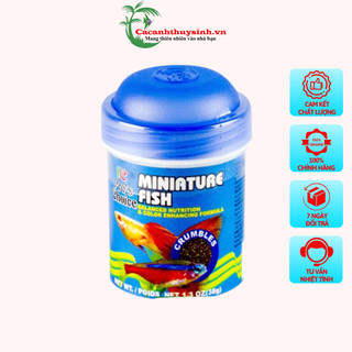 Thức ăn dành cho cá thủy sinh miniature fish 38gr/lon -cá cảnh thủy sinh