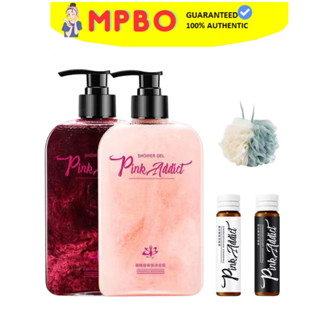 Sữa tắm nước hoa PiNK ADDICT 420ML DIY tự pha Hương thơm quyến rũ và bí ẩn Lưu hương lâu dưỡng ẩm sáng da mờ thâm ST02