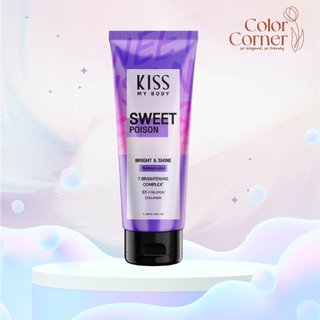 Sữa Dưỡng Trắng Da Toàn Thân Hương Nước Hoa KISS MY BODY BRIGHT & SHINE 226G - Hương Sweet Poison