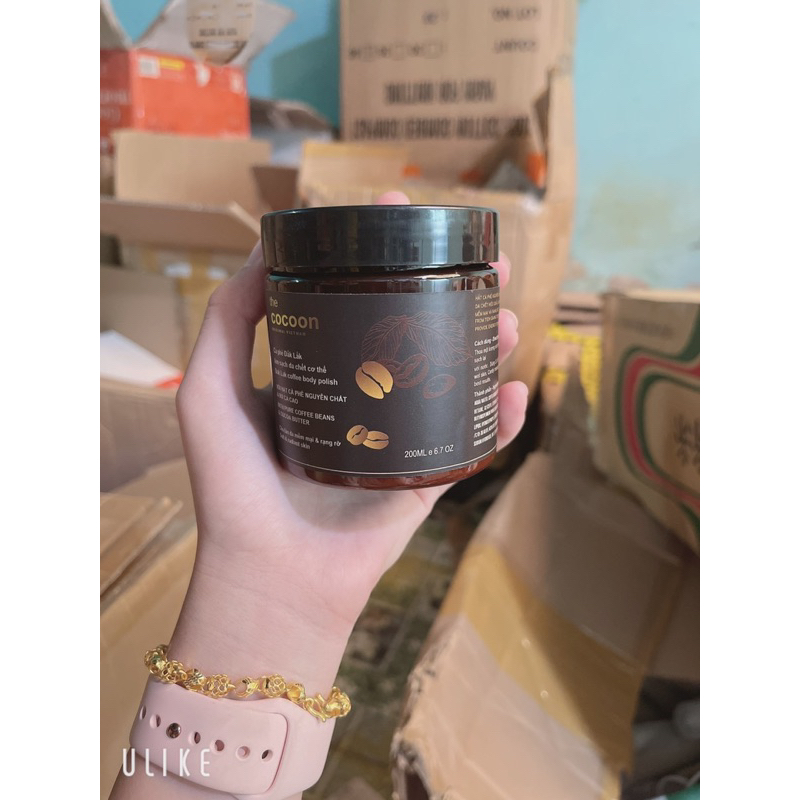 Tẩy Tế Bào Chết Cà Phê Cocoon 200ml