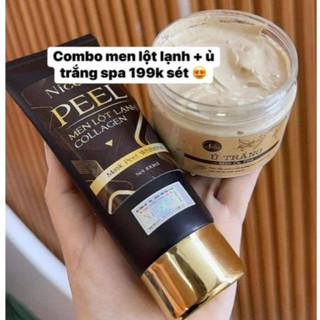 COMBO PEEL TRẮNG DA NICOLAS hàng xịn ( kem body và lột lạnh)