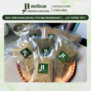 20g oregano / basil / thyme / rosemary / parsley / bay leaf / mixed herbs / sage / marjoram / tarragon